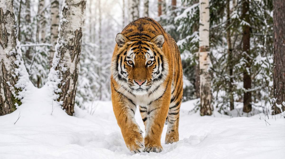 抖阴老虎视频 - 雪地猛虎